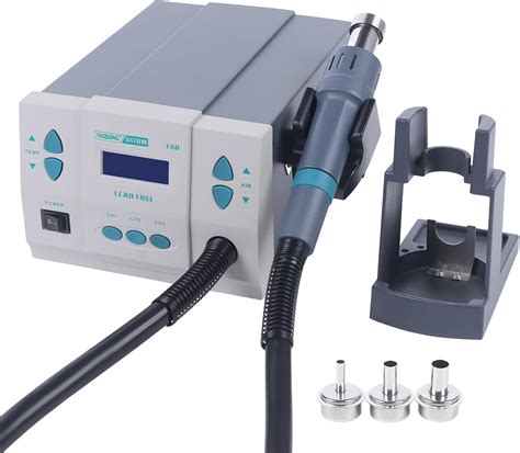 Hot Air Rework Station Soldering Hot Air Heat Gun Dw W Digital Display Station Solder