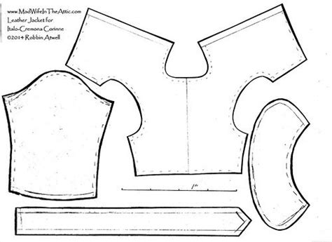 Pattern For Replacement Jacket For 1971 Italo Cremona Corinne Doll