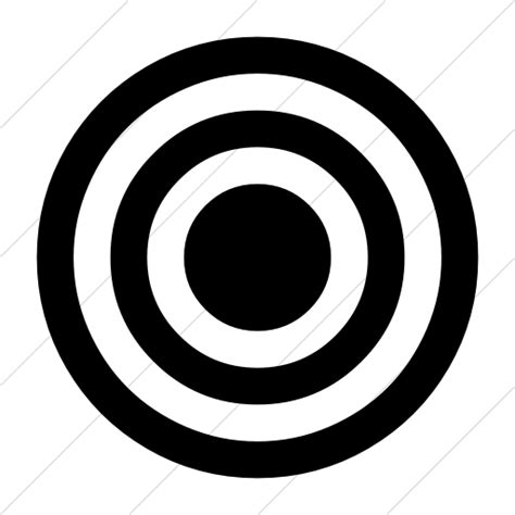 Bullseye Icon At Getdrawings Free Download