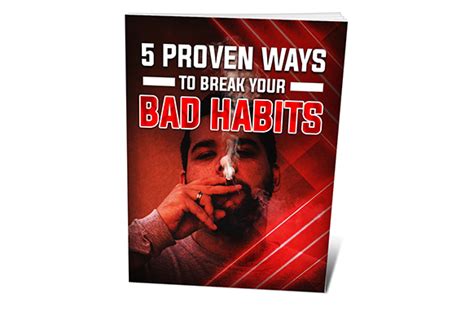 5 Proven Ways To Break Your Bad Habits Ebook PLR Database