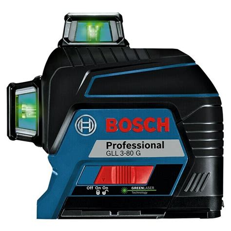 Bosch Professional Linienlaser GLL 3 80 G Max Arbeitsbereich 30 M