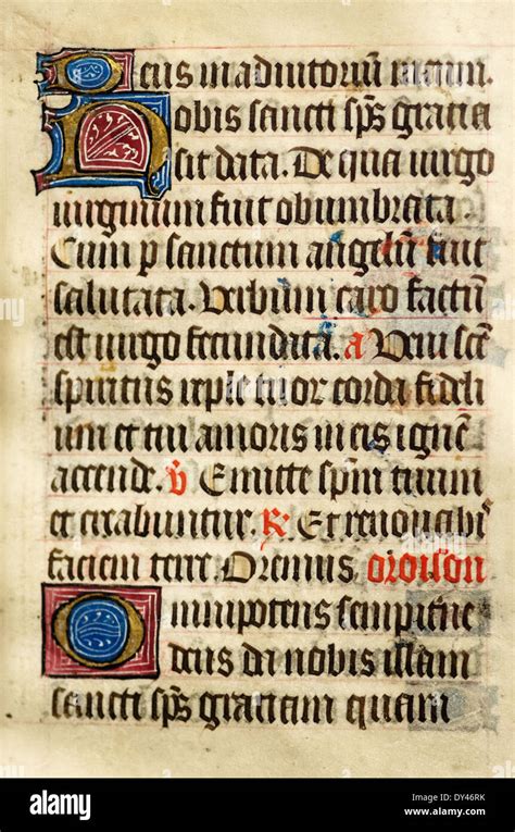 Illuminated Manuscript Hi Res Stock Photography And Images Alamy