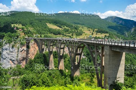 Durdevica Tara Bridge In Montenegro Stock Photo Download Image Now