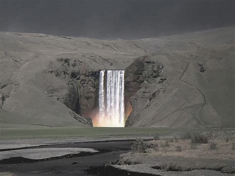 Skógafoss | Amazing rainbow formed in the spray of Skogafoss… | Flickr