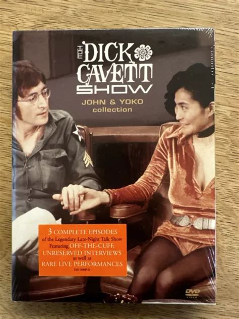 THE DICK CAVETT Show John Lennon Yoko Collection DVD New Sealed