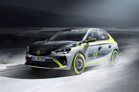 Opel reveals electric rally car