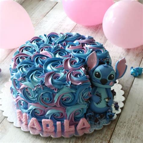 Pingl Par Dany Meung Sur Stitch Id E Gateau Anniversaire Id E Gateau