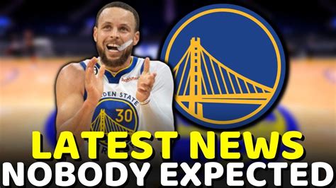 LATEST NEWS BIG SURPRISE FOR WARRIORS FANS WARRIORS NEWS GOLDEN