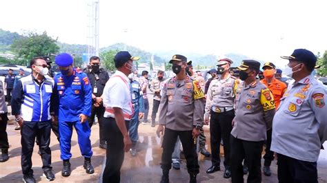 Kapolda Lampung Mengecek Arus Balik Mudik Dan Kapolda Lampung Dampingi