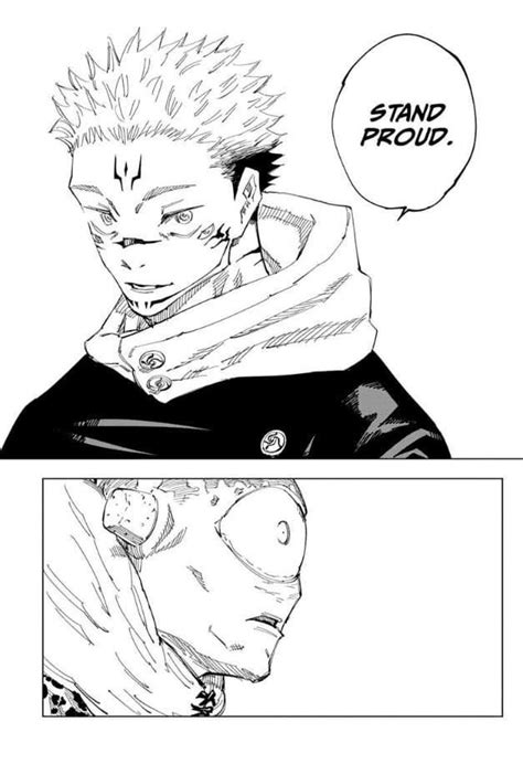 “Stand proud. You’re strong.” Ch. 116 fanart by me! : r/JuJutsuKaisen