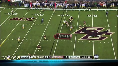 Notre Dame At Boston College Highlights Youtube