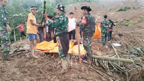 Update Longsor Di Tana Toraja Korban Tewas Bertambah Jadi 20 Orang