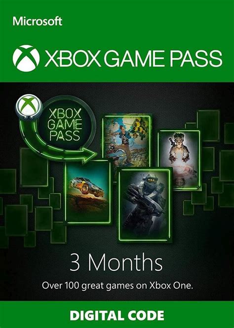 Xbox Game Pass - 3 Месяца Xbox One/Series Подписка для Всех Регионов и ...