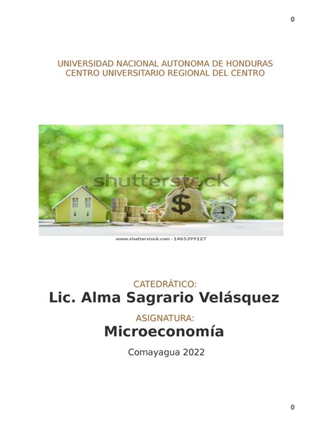 Compilación de Microeconomía II Unidad UNIVERSIDAD NACIONAL AUTONOMA