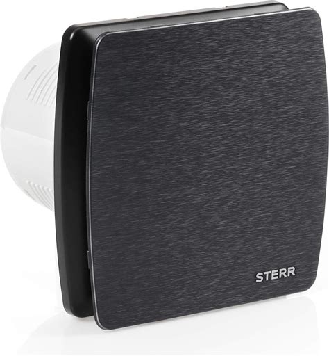 STERR Noir Extracteur D Air 100 Mm Avec LED Extracteur D Air Silencieux