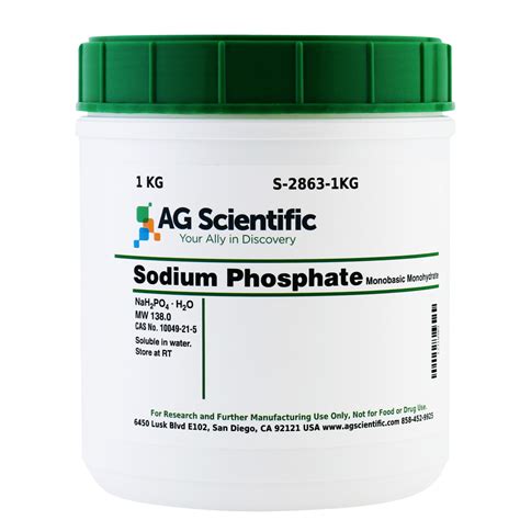 S Kg Sodium Phosphate Monobasic Monohydrate Kg