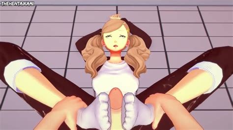 Ann Gives You A Footjob To Train Her Sexy Body Persona 5 Feet Hentai POV