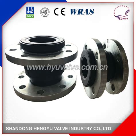 Din Single Sphere Rubber Expansion Joint With Galvanized Flange China