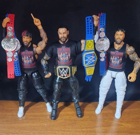 Wwe Bloodline X Custom Figure Shirts Reigns Uso Mercari In