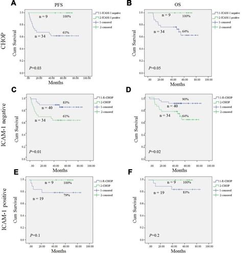 Progression Free Survival Pfs And Overall Survival Os Of Dlbcl