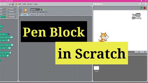 Uses Of Pen Block In Scratch Scratch For Beginners YouTube