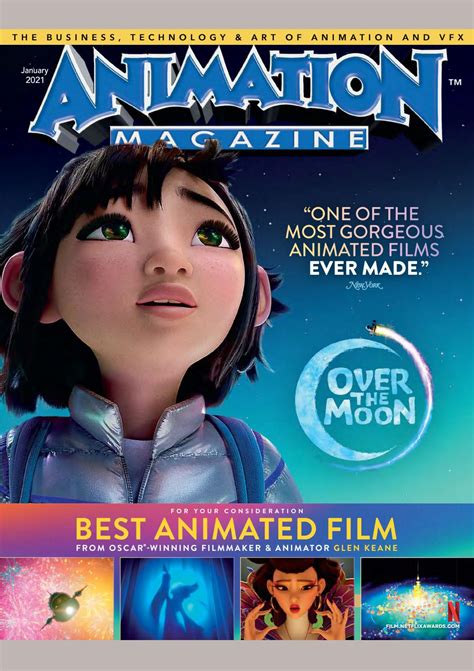 Animation Magazine January 306 Hall Of Fame Awards Issue By