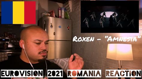 Eurovision Romania Reaction Roxen Amnesia Youtube