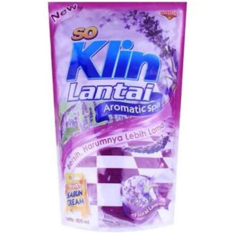 Jual So Klin Lantai Aromatic Spa Ml Indonesia Shopee Indonesia