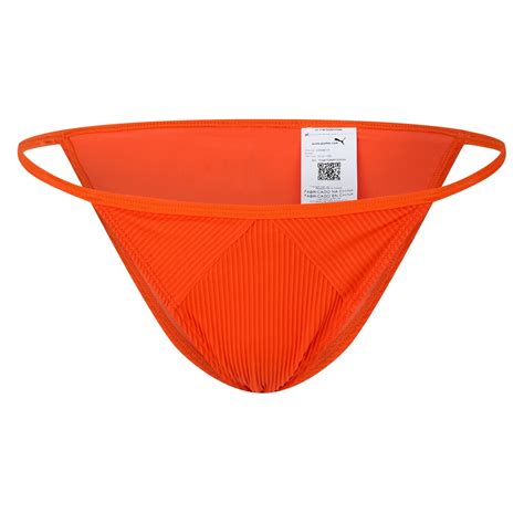 Puma Ribbed Tanga Bikini Bottoms Tanga Bikini Bottoms Sportsdirect