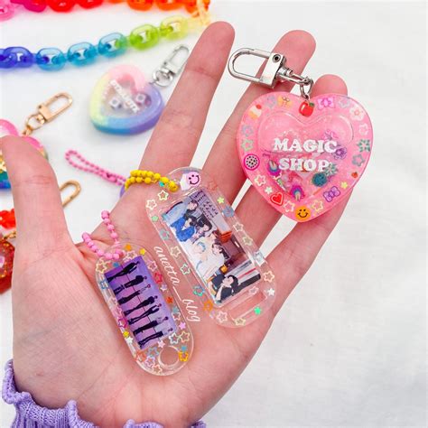 Resin Charms Resin Beads Uv Resin Cute Keychain Personalized