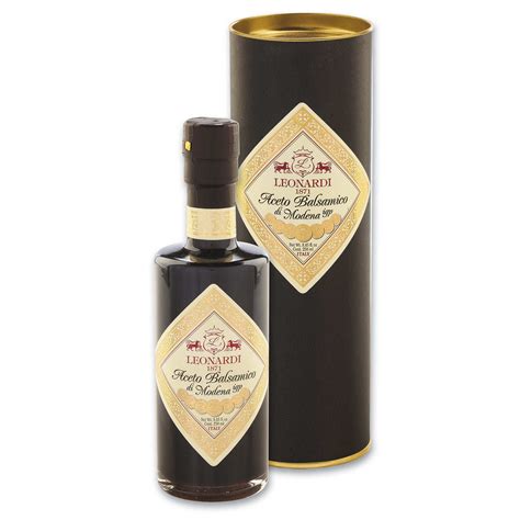 Modena Balsamic Vinegar Igp Medals Years Vinaigrerie Leonardi