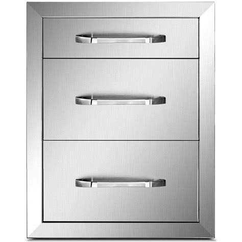 Mophorn 14x20 3 Inch Outdoor Kitchen Drawers Stainless Steel Flush