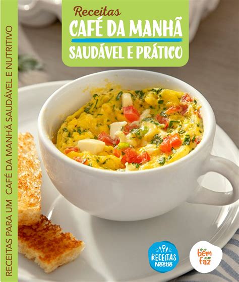 E book Café da Manhã Saudável Receitas Nestlé