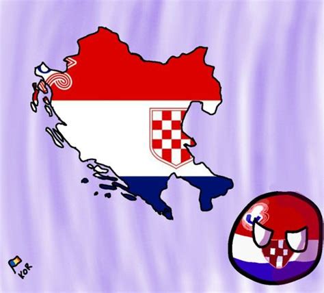 Map Of Croatia Mapping Countryballs Amino