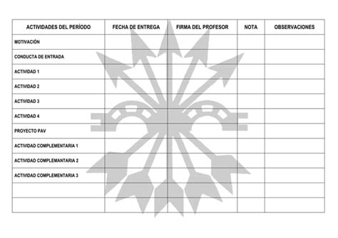 Formato Para El Control Y Registro De Actividades PPT