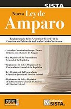 Libro Ley De Amparo Reglamentaria De Los Articulos Y De La