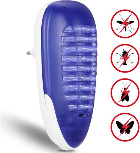 Lampe Anti Moustique Yunlights W Tue Mouche Electrique Interieur