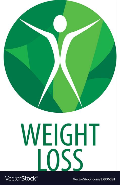 Weight loss logo Royalty Free Vector Image - VectorStock