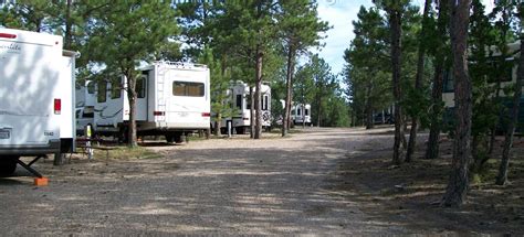 Hot Springs South Dakota Rv Camping Sites Hot Springs Sd Black Hills Koa Holiday