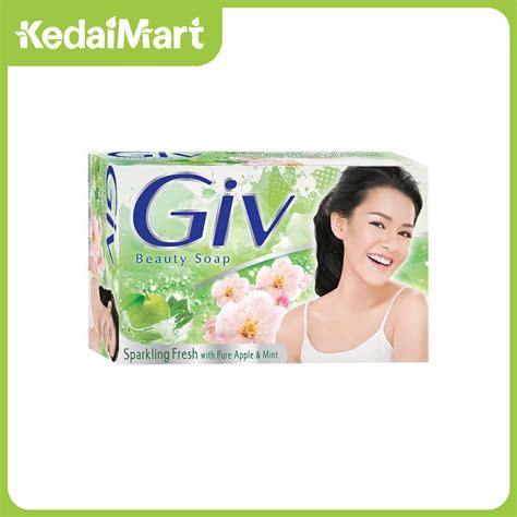 Giv Sabun Batang Bar Soap Hijau 80 76 Gram Lazada Indonesia