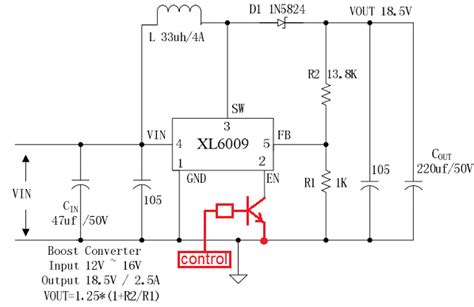 Voltage Controlling Xl6009 Xl6019 Dc Dc Buck Booster Enable Pin Via Arduino Electrical