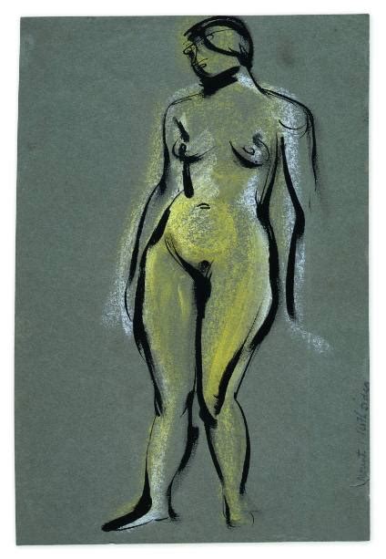 Standing Nude Works The Henry Moore Artwork Catalogue