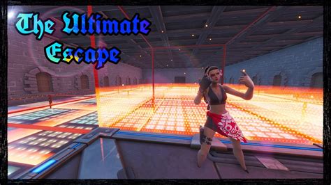 Ultimate Escape Fortnite Creative Mapcode 0196 6735 3099 Youtube