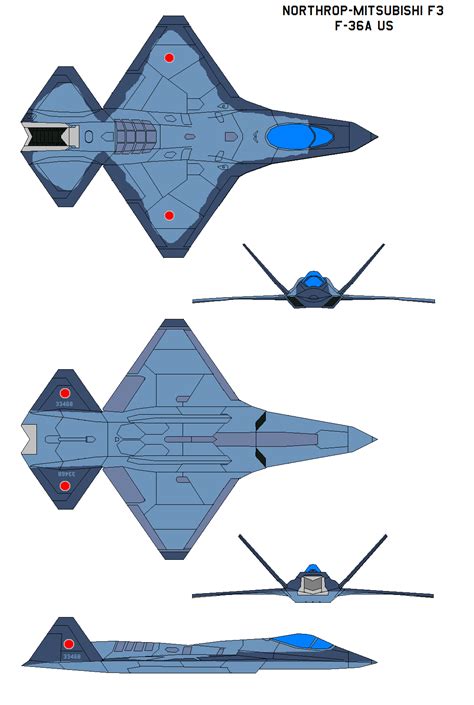 Northrop-Mitsubishi F3 F-36A by bagera3005 on DeviantArt