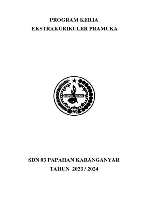 Program Ekstra Pramuka 2019 Pdf