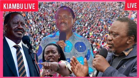 Unstoppable Raila Uhuru Heroic Reception In Kiambu Today Shocks Ruto