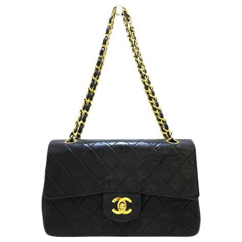 Chanel Lined Flap Black Pony Style Calfskin Ref 580572 Joli Closet