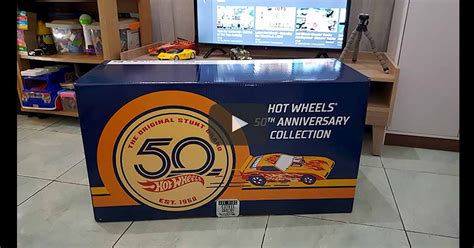 Hot Wheels Th Anniversary Master Set Unboxing Hot Wheels Review Indonesia