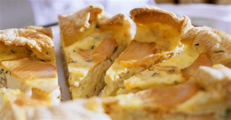 Puff Pastry Salmon Tart Recipe Eat Smarter Usa