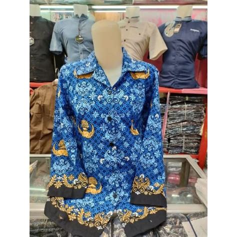 Jual Pakaian Kerja Dinas Baju Korpri Terbaru Bahan Katun Adem Dan